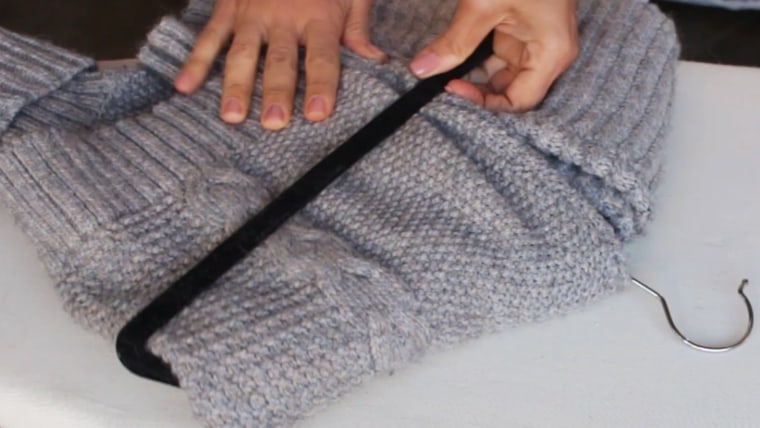 How to Hang Sweaters in 4 Steps (with Photos)