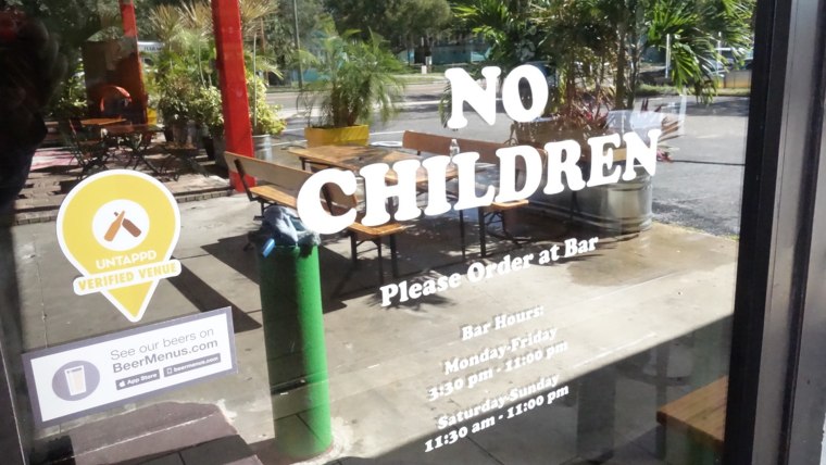 Florida Restaurant Bans Kids After Parents Fail To Supervise