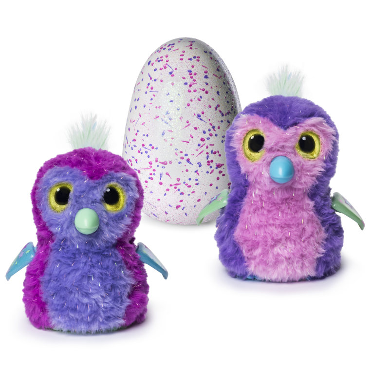 Hatching egg and interactive sparkly penguala