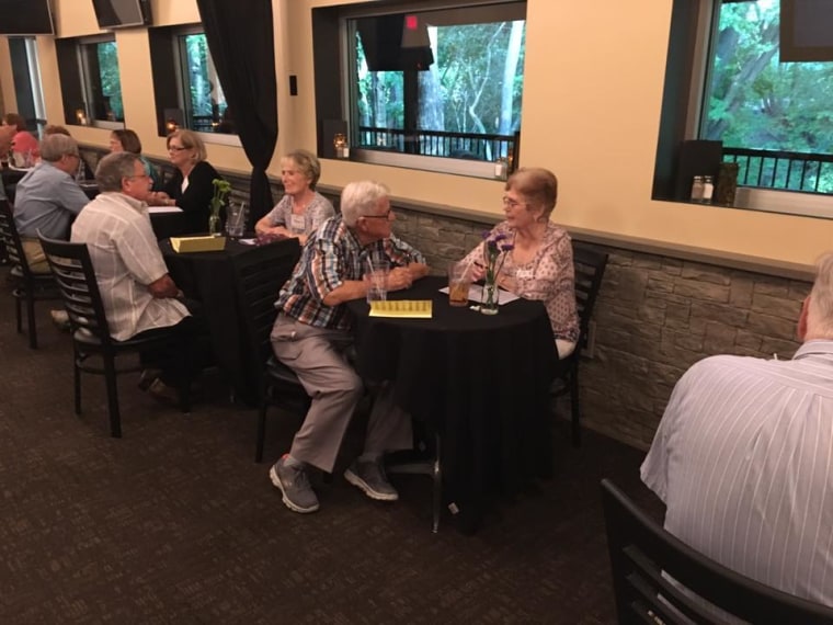 senior citizens, speed dating