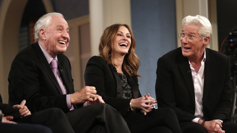 Garry Marshall, Julia Roberts and Richard Gere