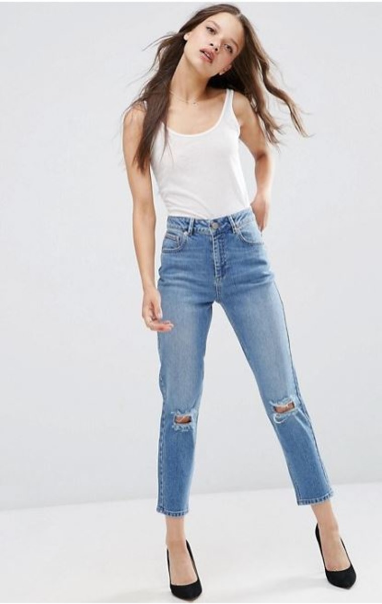 What Body Shape Looks Good in High-Waisted Jeans? - Petite Dressing