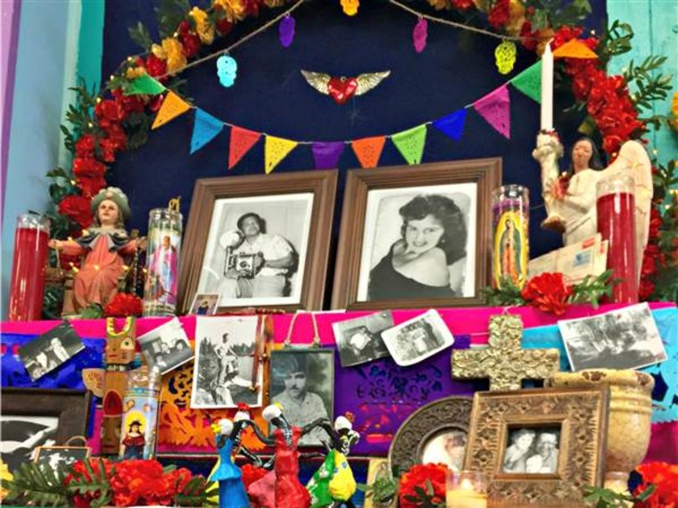 File photo of an altar in Houston, Texas.