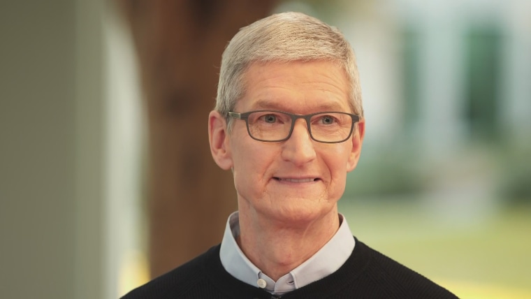 Image: Apple CEO Tim Cook sits down with Lester Holt.