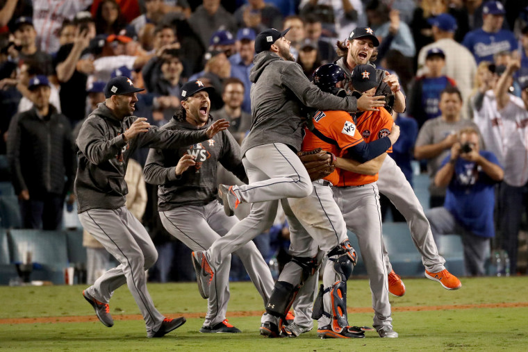 Image: World Series - Houston Astros v Los Angeles Dodgers - Game Seven