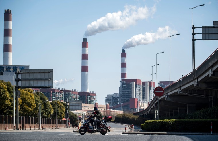 Image: FILES-CHINA-CLIMATE-ENVIRONMENT-ENERGY-FUELS-UN-COP23