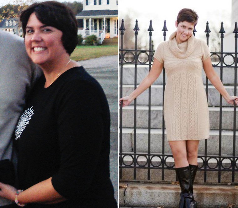 Image: before and after of Julie Stubblefield