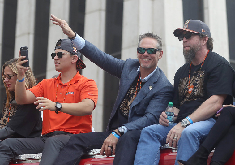 Houston Astros on X: Everything from the on-field gear our guys wore to  what they wore at the parade to #WorldSeries champion hats, jerseys, and  more are available at the Astros Team