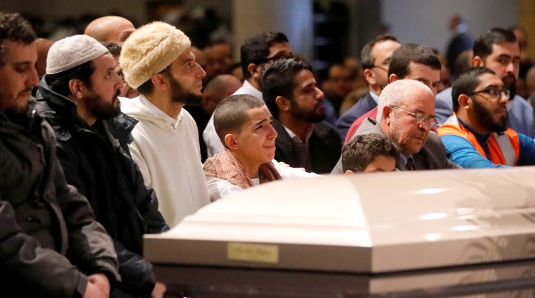 Image: Quebec mosque shooting funeral