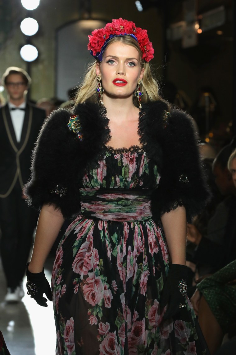 Lady Kitty Spencer Prince Diana s niece models for Dolce Gabbana