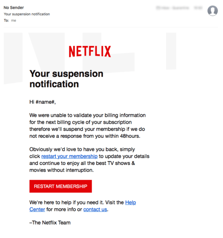 Netflix users beware: New scam aims to steal your CC info