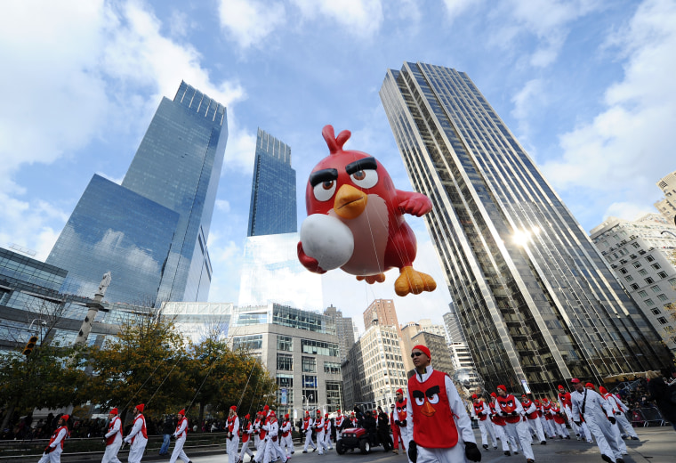 Angry Birds Movie Red In Macy's Thanksgiving Day Parade