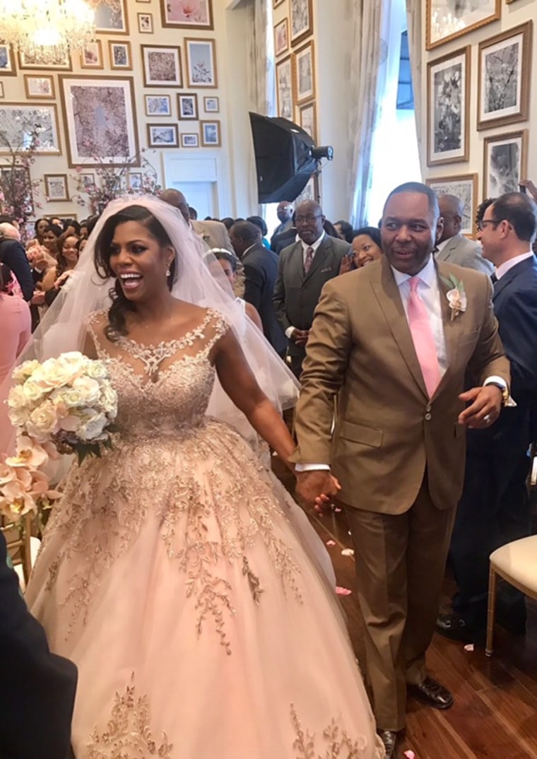 Omarosa Manigault marries husband John Allen Newman.