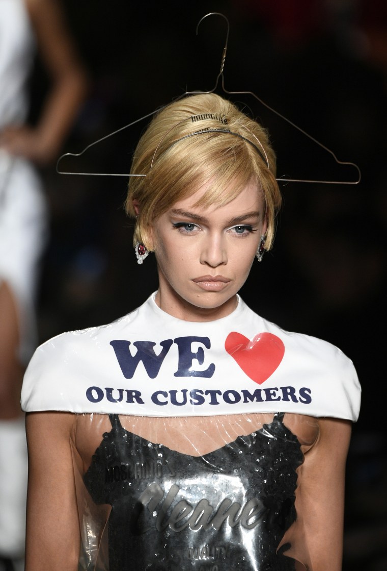 Moschino Is Selling a $900 'Dry Cleaning Bag' Dress