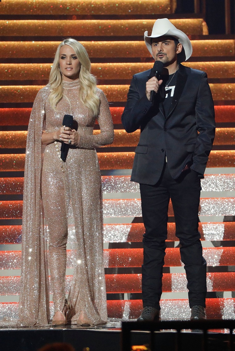 Carrie Underwood and Brad Paisley