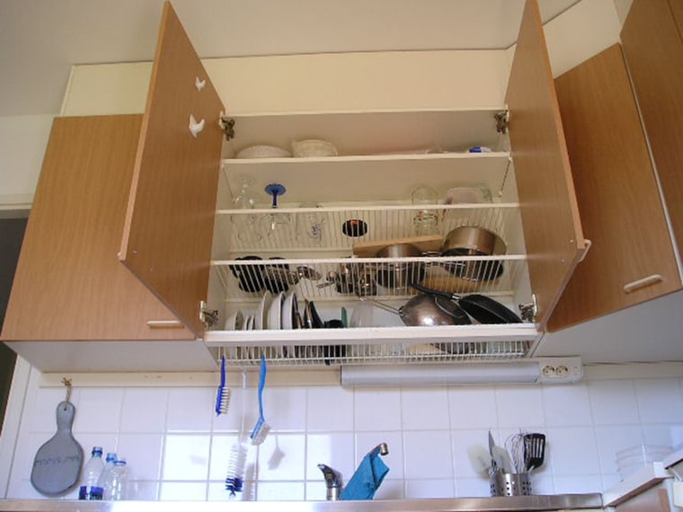 The Drip Dry  Cabinet Dish Rack