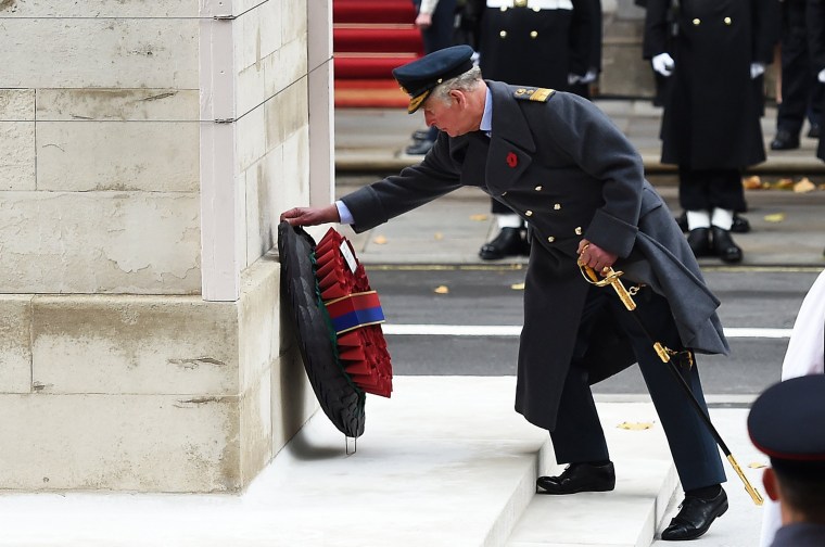 Remembarnce Sunday at the Cenotaph in London