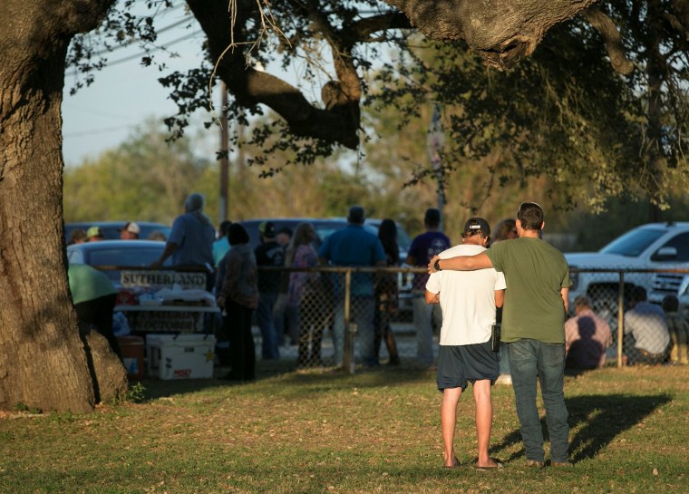 Image: Mass Shooting At Texas Church