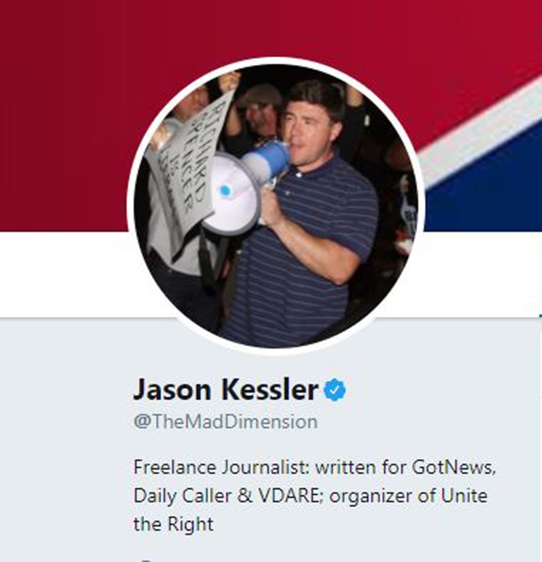 Image: Jason Kessler's Twitter profile