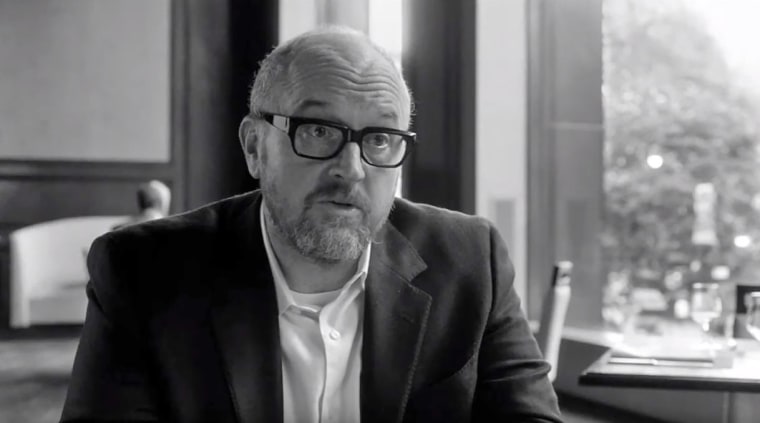 Louis C.K. in the trailer for "I Love You, Daddy"