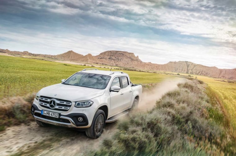 The Mercedes-Benz X-Class pickup.