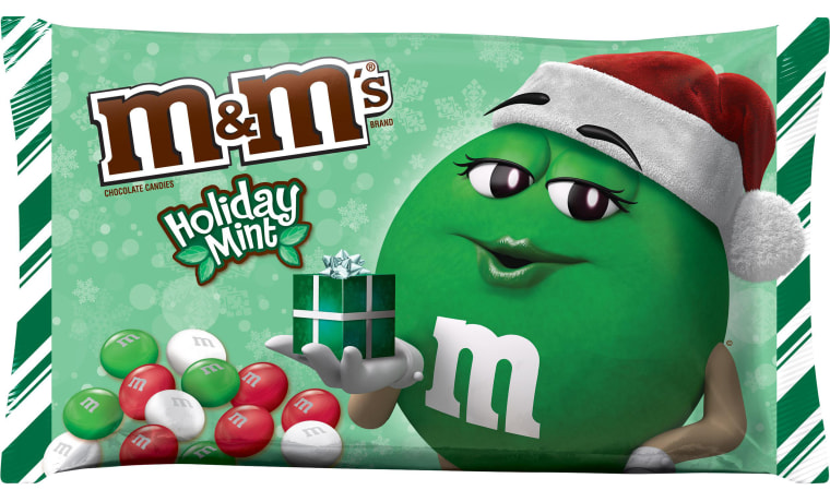 M&M's Mint Dark Chocolate Candies - Mars M&M's Candy Taste Test