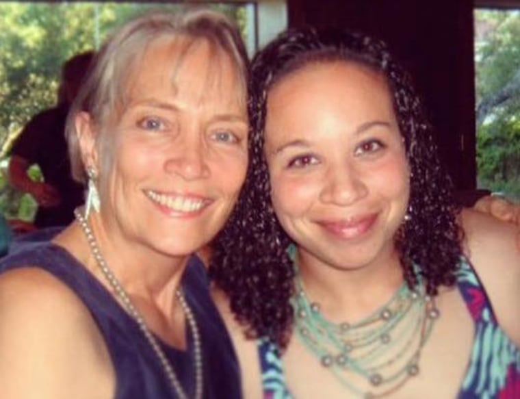 Janet Duke (right) and her daughter, Joanna.