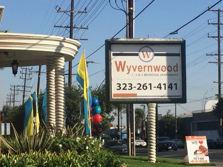 The Wyvernwood Garden Apartments in Boyle Heights. 