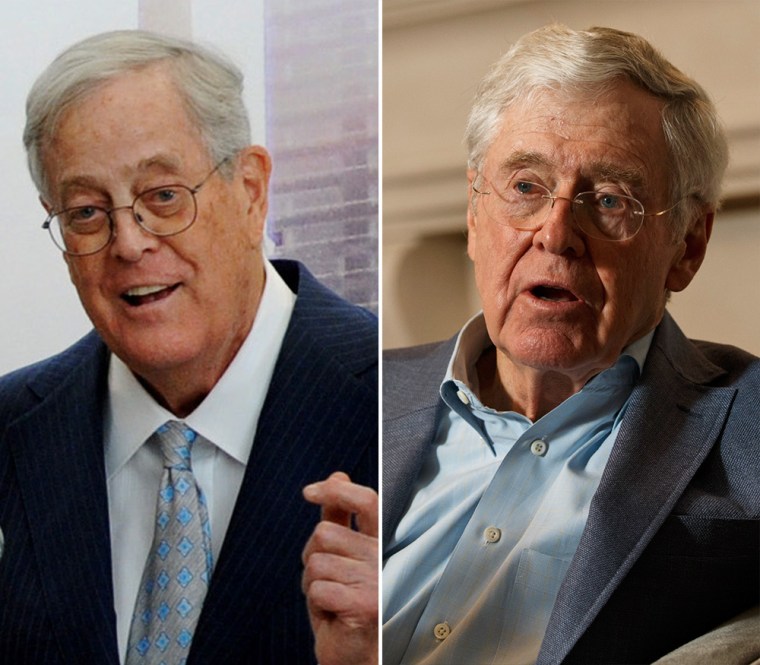 Image: Koch brothers