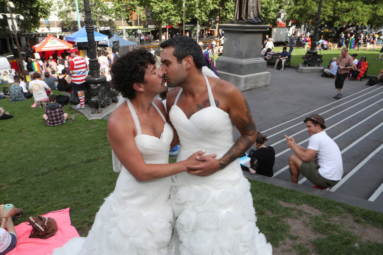 Image: Same Sex Marriage vote, Melbourne