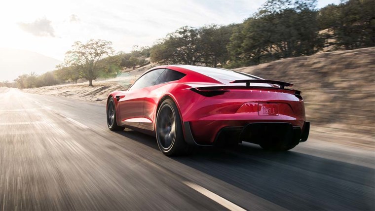 The Tesla Roadster will hit 100 miles per hour in 4.2 seconds and top out "above 250 mph," according to CEO Elon Musk.