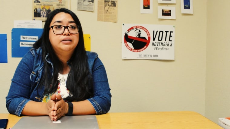 Abril Gallardo is just one out of many Latino millennials who felt that they were targeted by SB 1070.