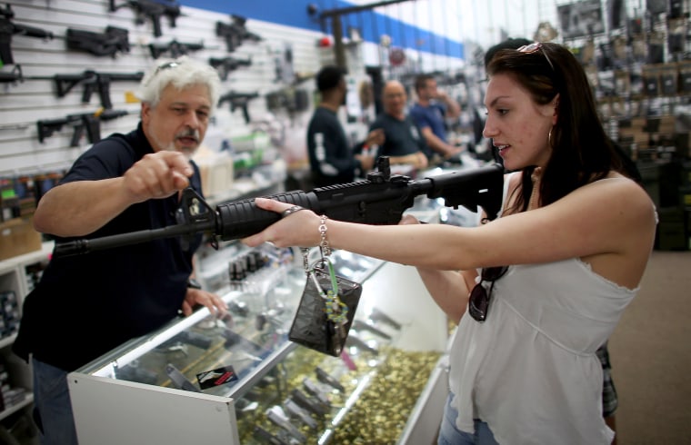 Image: Nation's Lawmakers To Take Up Gun Control Legislation Debate