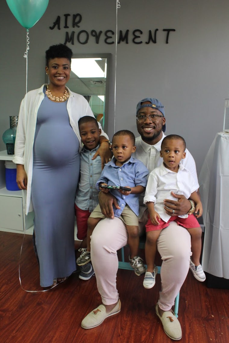 At a gender reveal party, the Tolbert learned that Nia was pregnant with girls, which means three girls will be joining their family of three boys.