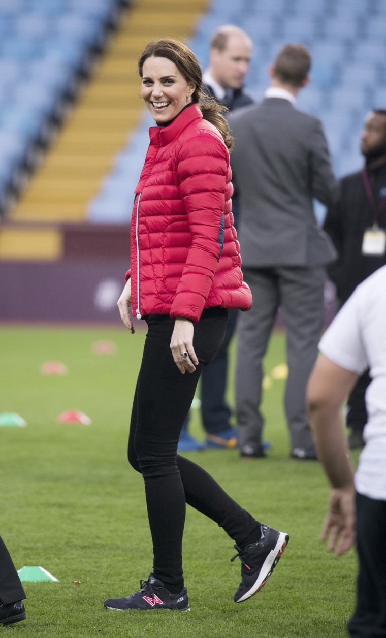 Kate Middleton gets festive re-wearing sporty puffer jacket