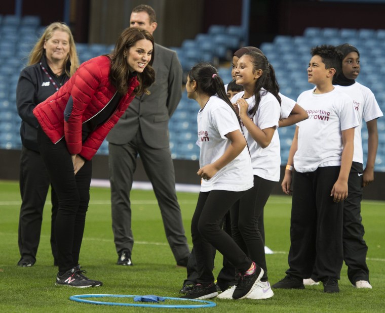 Britain's Catherine, Duchess of Cambridge