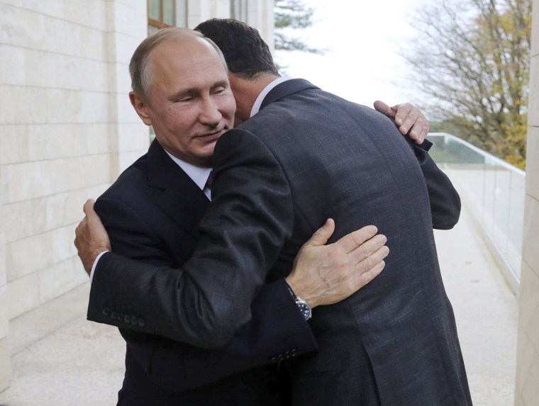 Image: Vladimir Putin, Bashar Assad