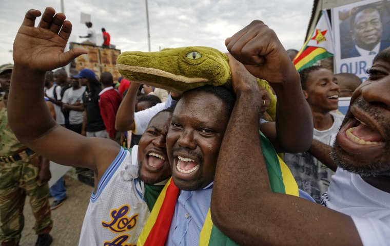 Image: Emmerson Mnangagwa Supporters