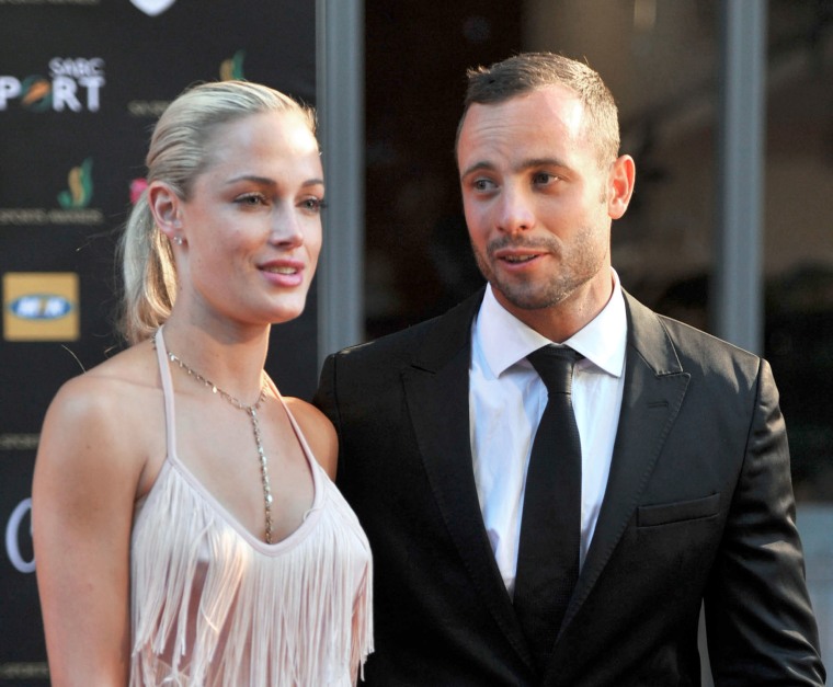 Image: Oscar Pistorius and Reeva Steenkamp
