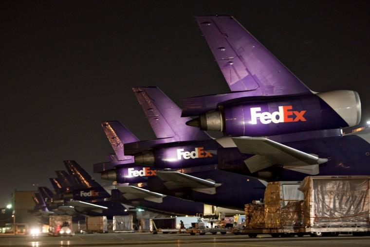 Image: Operations At World's Largest FedEx Hub