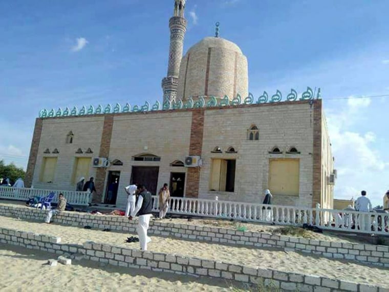 Image: Attack on Egyptian mosque