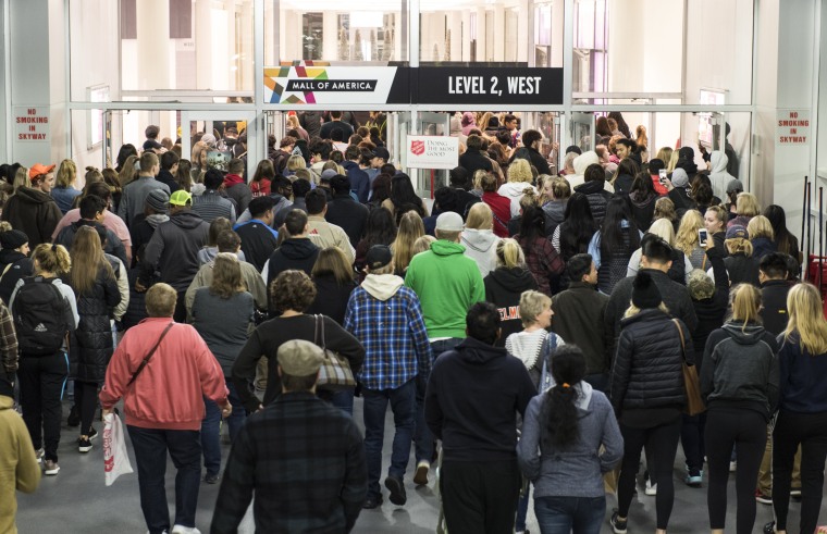 Image: Shoppers Get Early Start To Holiday Shopping On Annual Black Friday