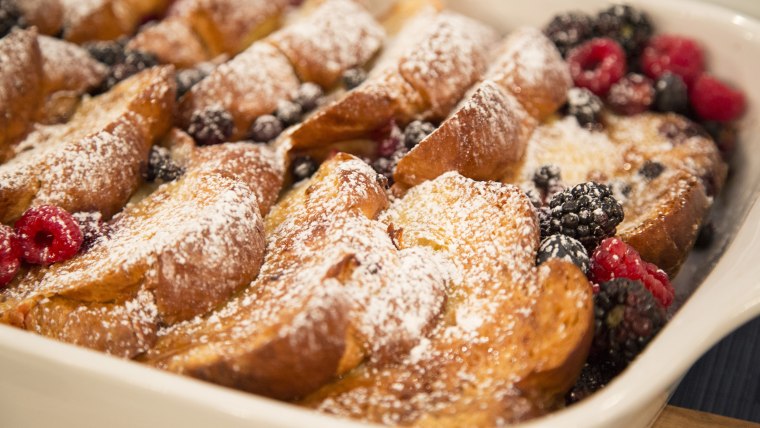 French Toast Casserole with Mixed Berries
