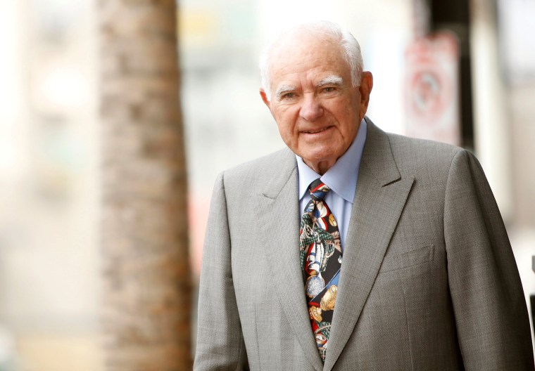 Image: Judge Joseph A. Wapner Celebrates 90th Birthday With Star On Hollywood Walk