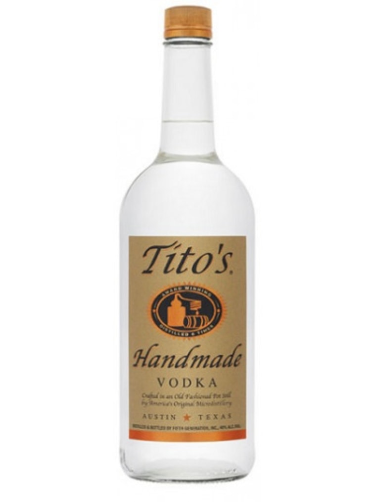 Tito's Handmade Vodka bottle