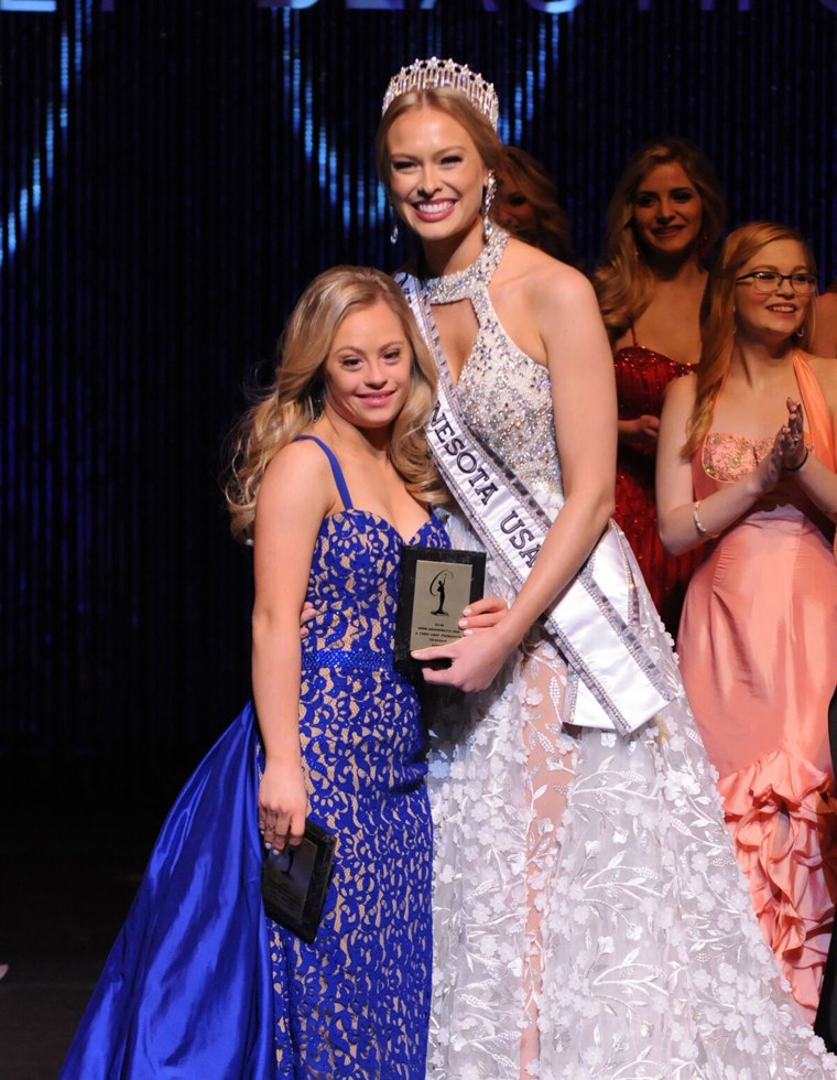 While Mikayla Holgrem didn't win Miss Minnesota, she did take home two prizes, the Spirit of Miss USA and the Director's award.