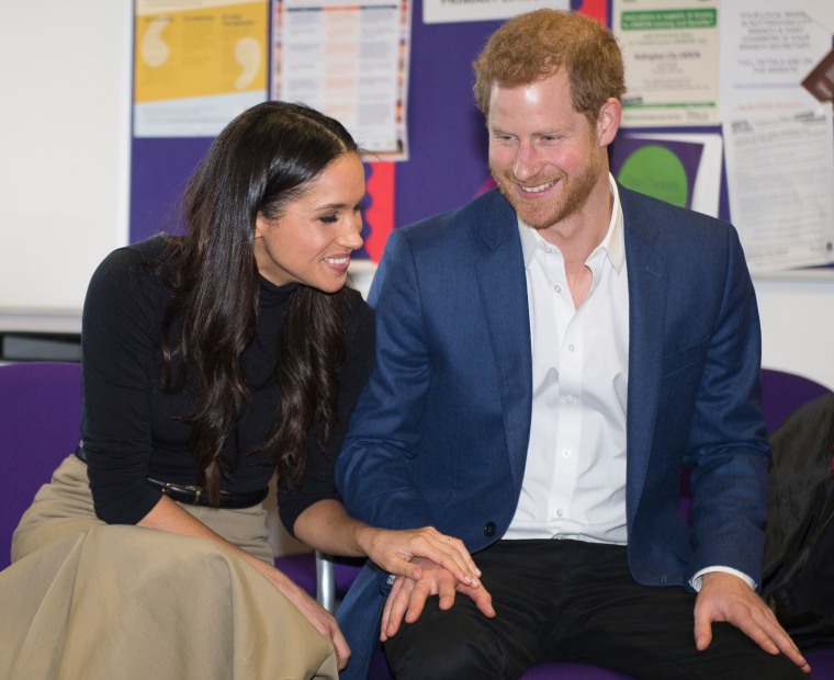 Meghan Markle gives comforting smile to Princess Charlotte as they