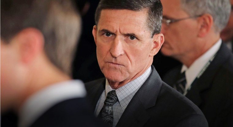 Image: Michael Flynn on Feb. 13, 2017