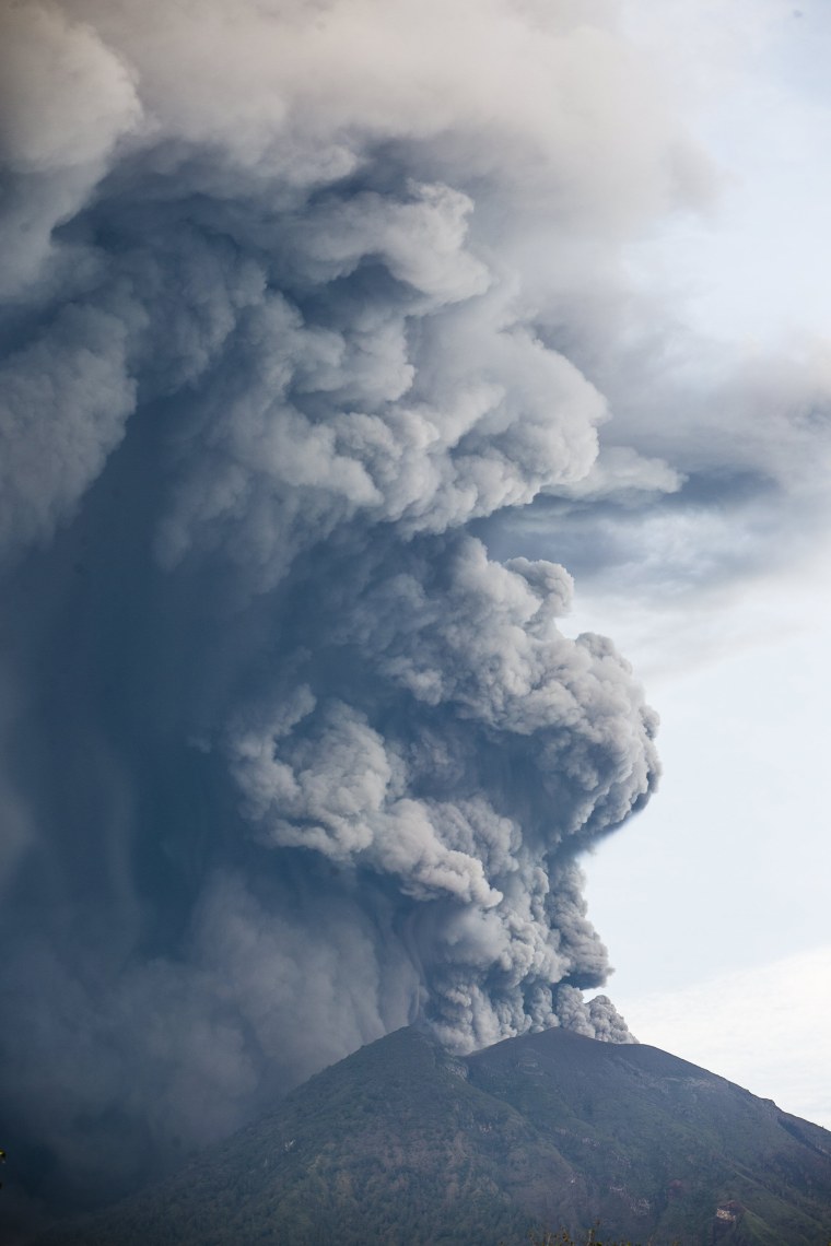 Image: Mount Agung Eruption in Bali