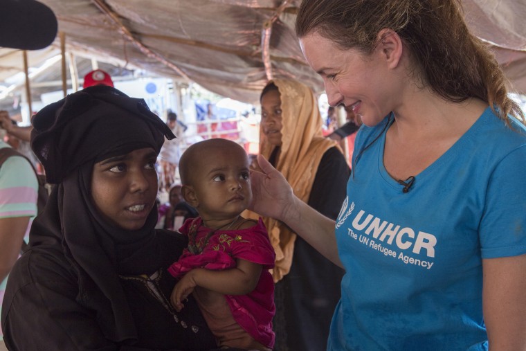 Image: UNHCR Goodwill Ambassador Kristin Davis